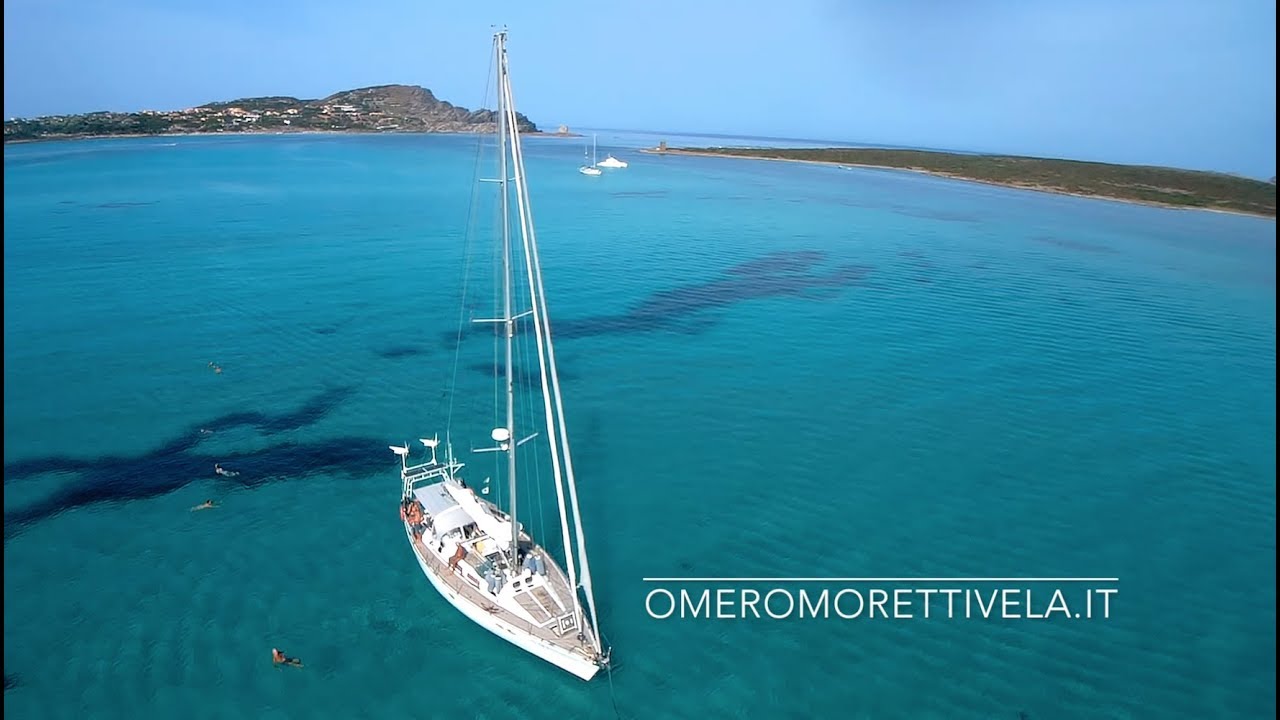 Vacanze in barca a vela - Sardegna e Corsica viste dal drone