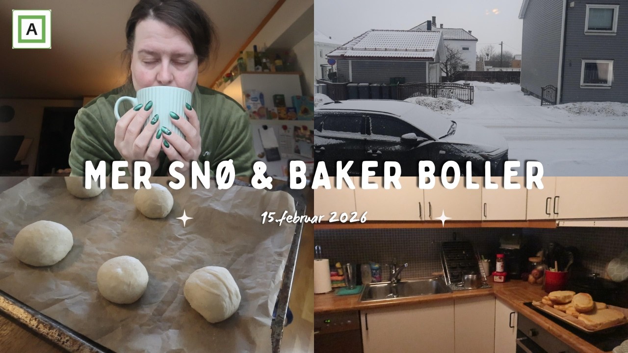 15.02.2026 | Mer snø & baker boller