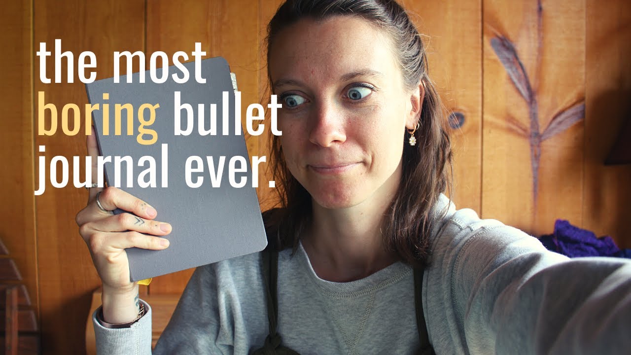 the most BORING #bulletjournal ever.