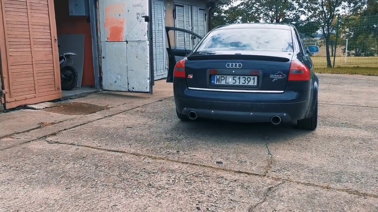 Audi S6 C5 Manual transmission  V8 Exhaust Sound