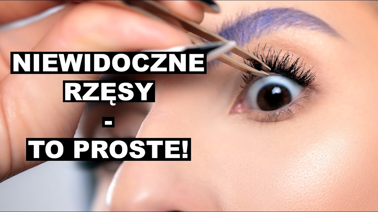 Najlepsza metoda klejenia sztucznych rzęs! OD SPODU! Jak, co i dla kogo? 🔥