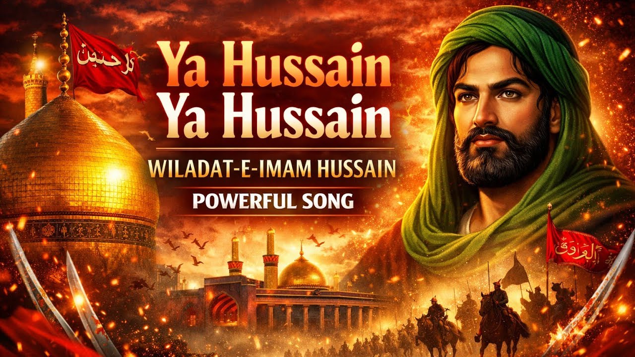 Ya Hussain Ya Hussain | Wiladat-e-Imam Hussain Moula | Powerful Manqabat 2026