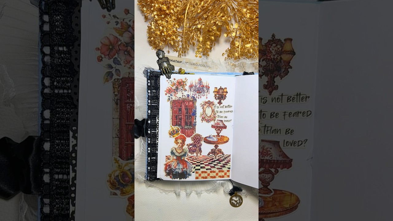 Colagem feita com itens da Papelqcola