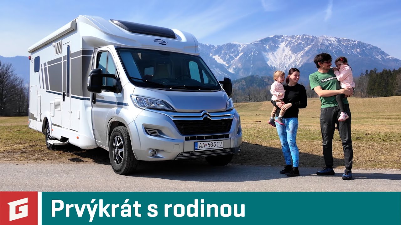 CARADO T447 Pro+ Prvýkrát s rodinou karavanom - ŠPECIÁL - Garáž.tv - Šulko