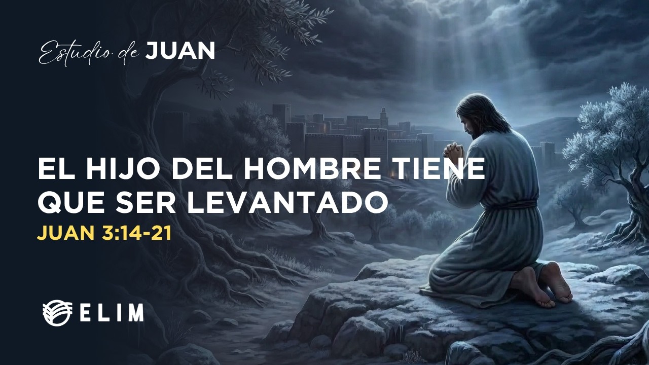 El hijo del hombre tiene que ser levantado | Juan 3:14-21 | Estudio Bíblico