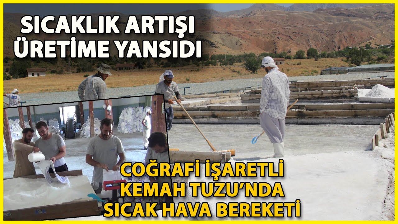 Tuz Üretiminde Sıcak Hava Bereketi