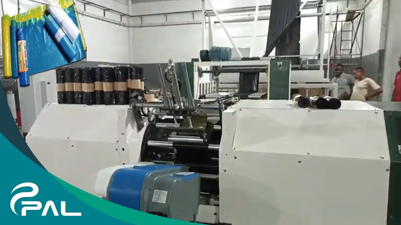 Garbage Bag Roll Making Machine｜Draw Tape Garbage Bag Machine - PAL