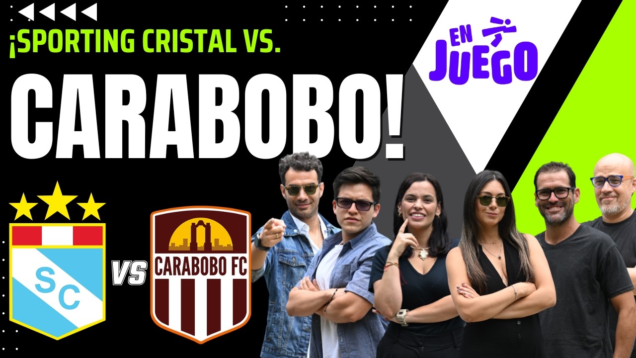 🔴 EN VIVO: CRISTAL VS. CARABOBO (COPA LIBERTADORES) -FASE 3 / VUELTA
