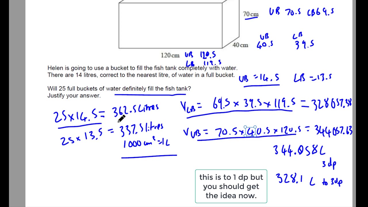Volume problem solving exam questions grades 4-8+