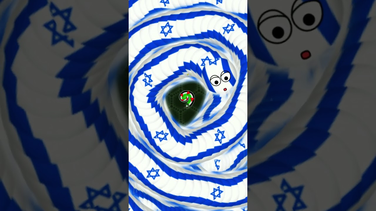 WORMATE.IO - Super Palestine Vs Noob Israeli Snake! | #shorts