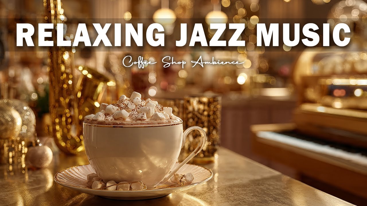 Relaxing Jazz Music 🎧 Coffee Shop Ambiance & Sweet Bossa Nova Piano Music for Relaxing & Studying.