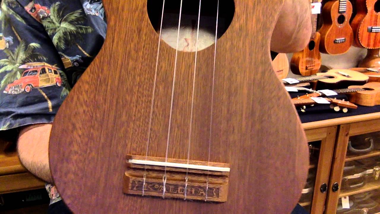 Koaloha OPIO Sapeli Mahogany Soprano Ukulele 