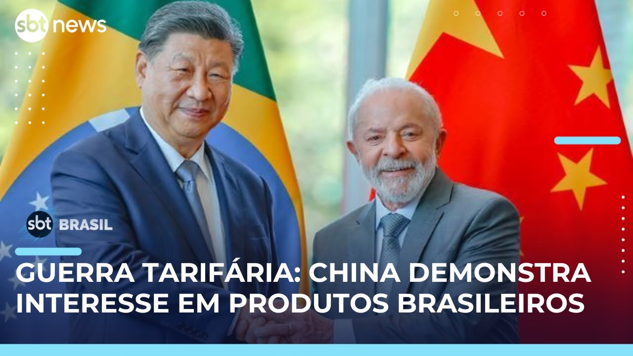 China demonstra interesse em comprar mais produtos do Brasil | #SBTBrasil