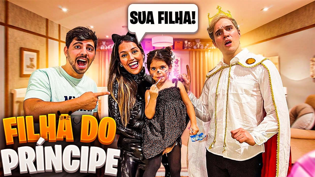 A FILHA DO PRINCIPE COM A MULHER GATO APARECEU!! DEU RUIM!!