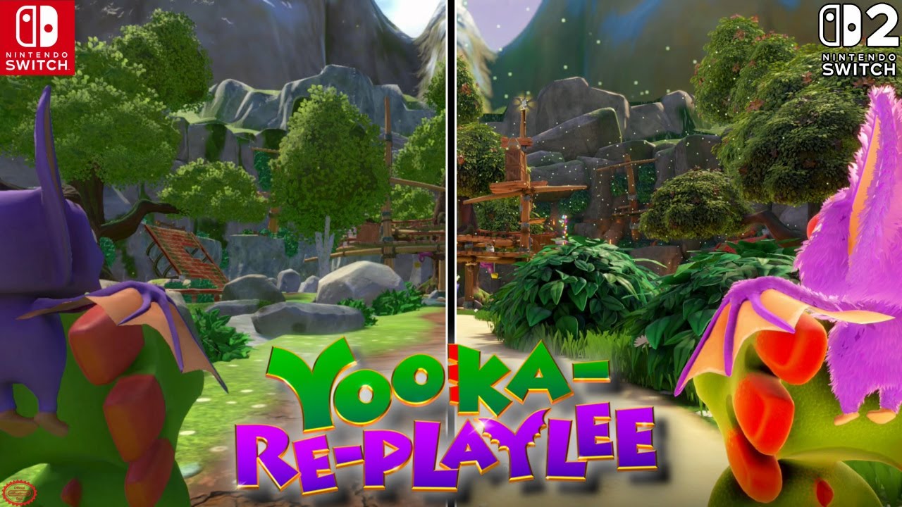 Yooka-Replaylee - Switch 2 VS Switch 1 [Comparison]