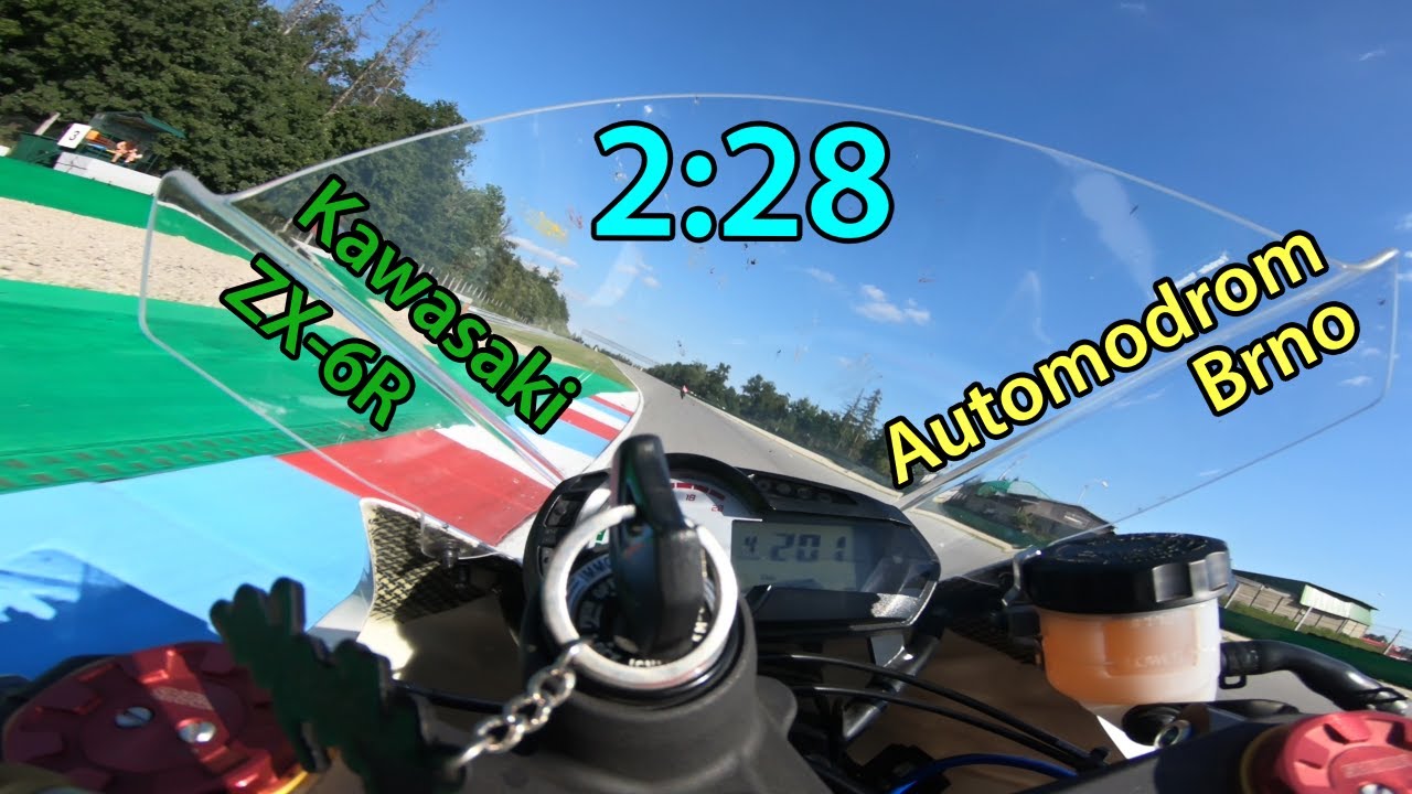 Automotodrom Brno | Kawasaki ZX-6R | 2:28