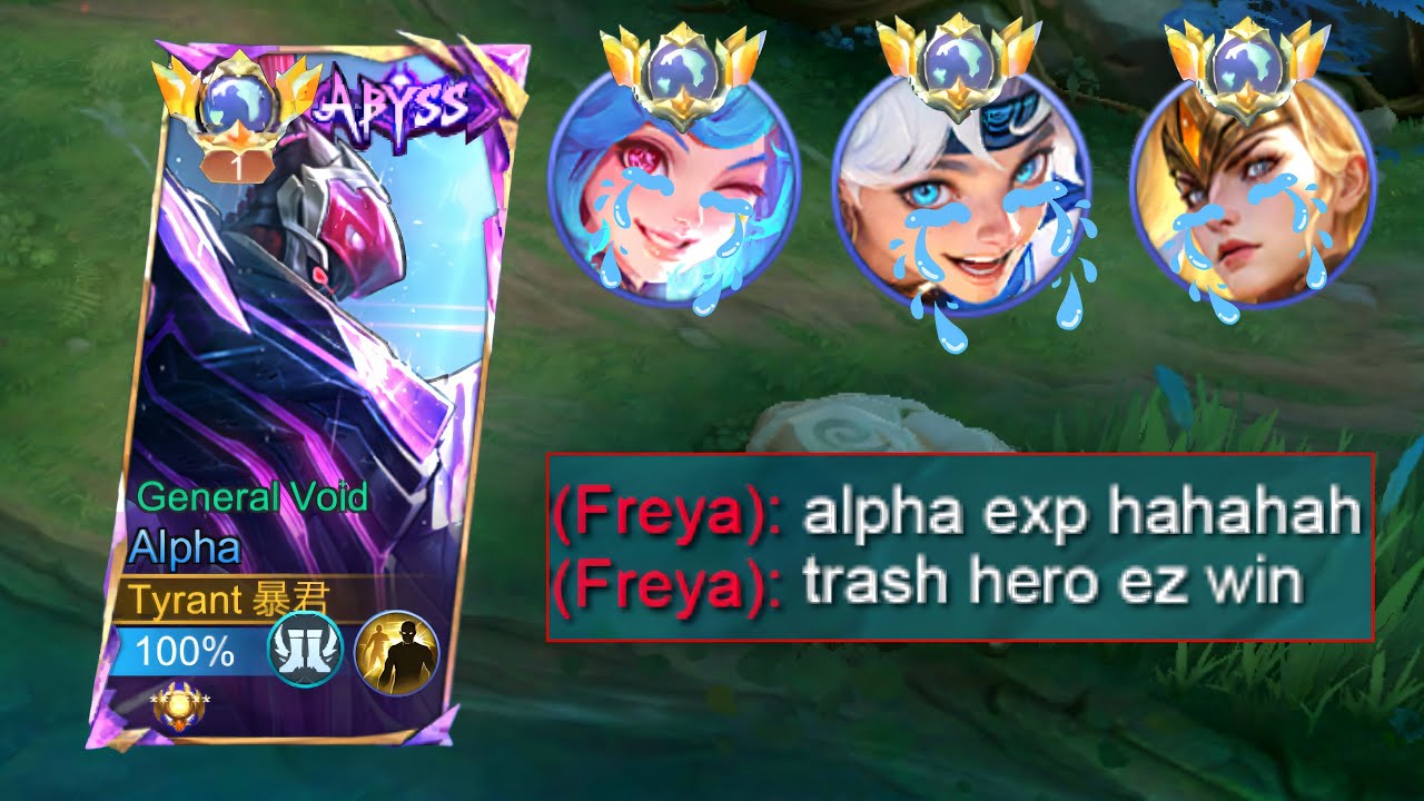 THIS ALPHA TRICK MAKES TANKY EXP HEROES USELESS 💀