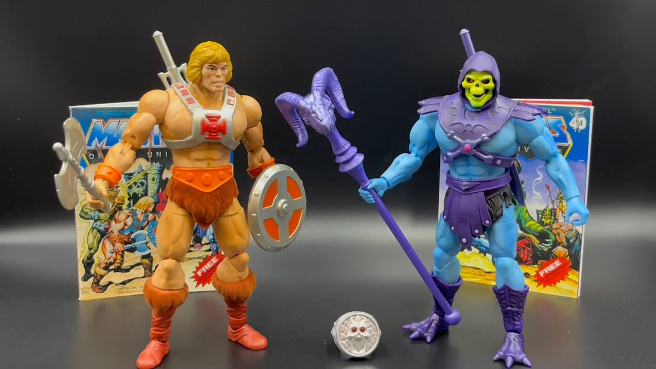 HE-MAN y SKELETOR de 40 ANIVERSARIO, directo de la COMIC CON 😱► JJyC