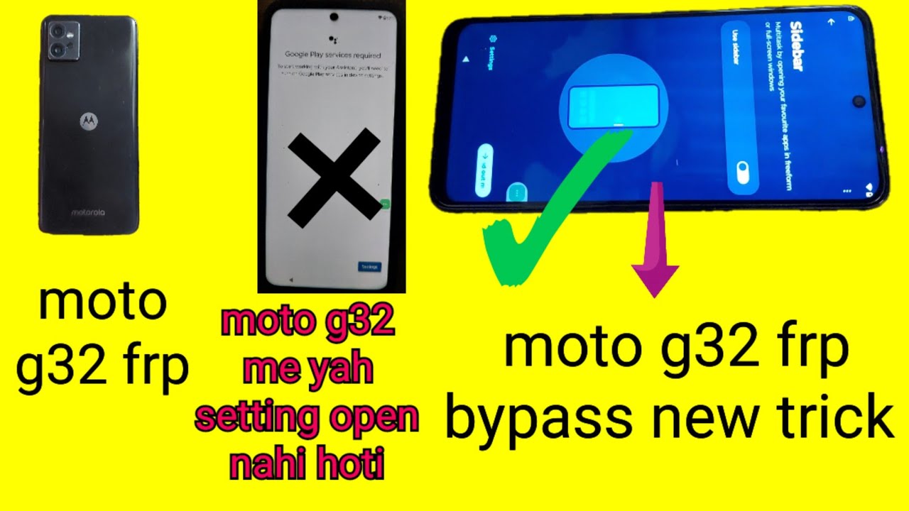moto g32 frp best solution | moto g32 frp bypass 2024-25 | moto g32 frp android 13-14