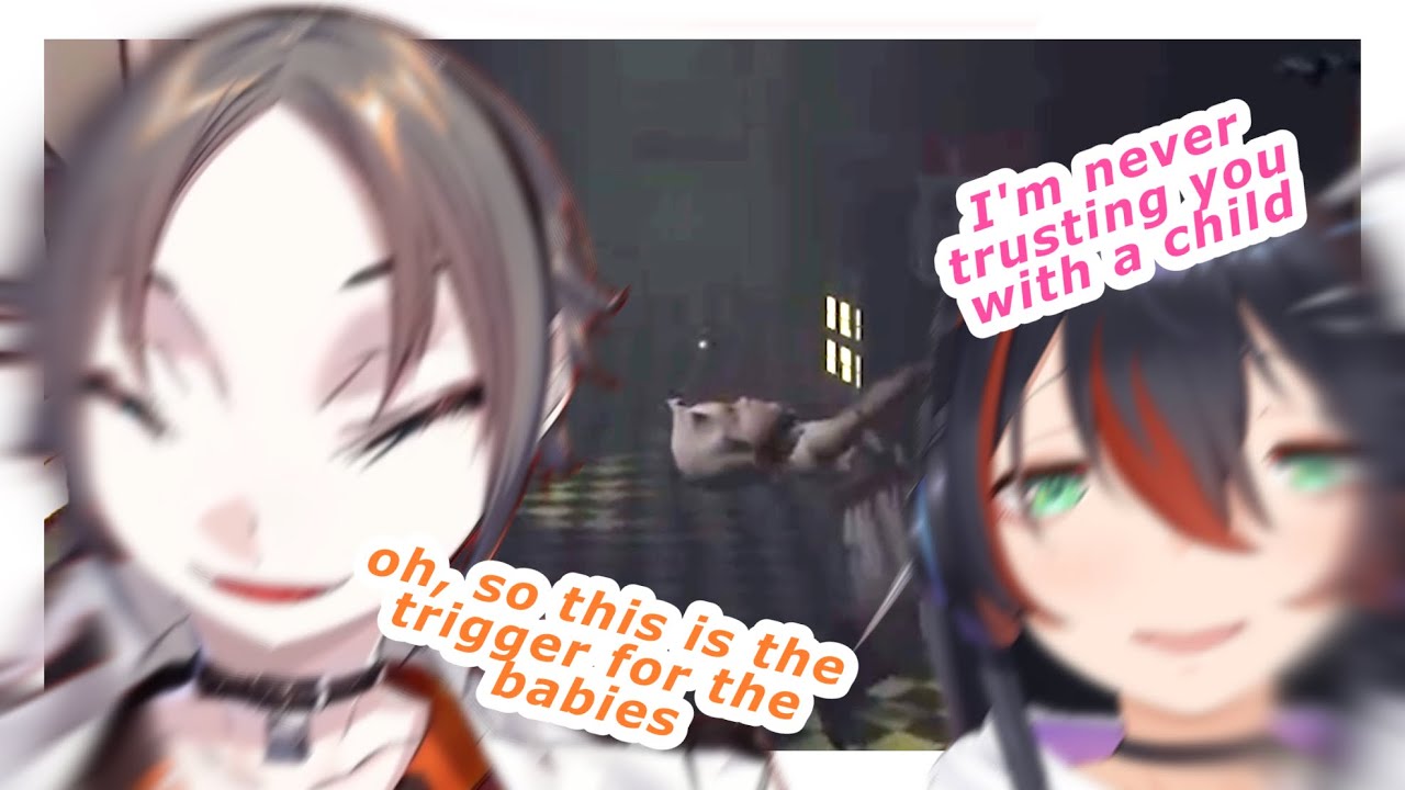 the endless loop of babies hitting a wall with mysta and mika