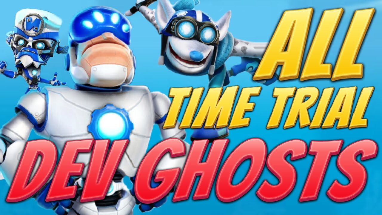 ALL BEENOX DEVELOPER GHOSTS - Crash Team Racing Nitro Fueled