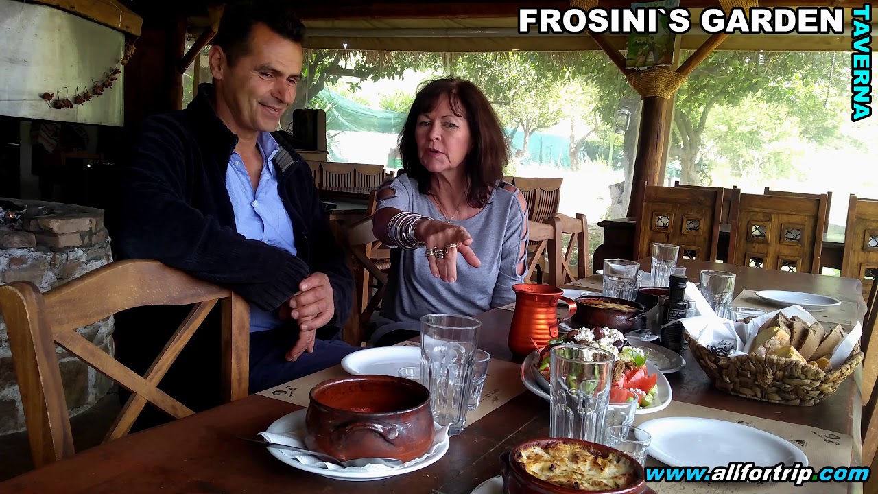 Frosini`s Garden - Traditional Cretan Tavern - Homemade food - Традиционная критская таверна