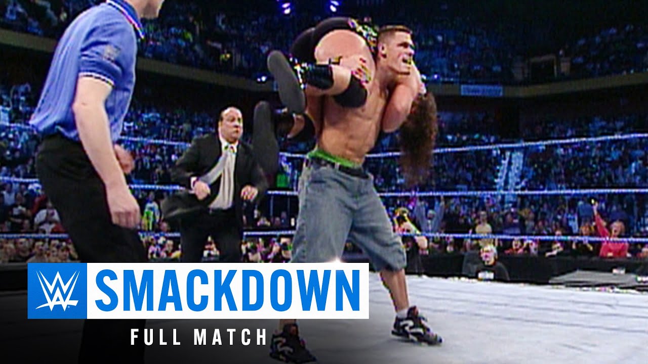 FULL MATCH: John Cena vs. Rhyno: SmackDown, Jan. 15, 2004