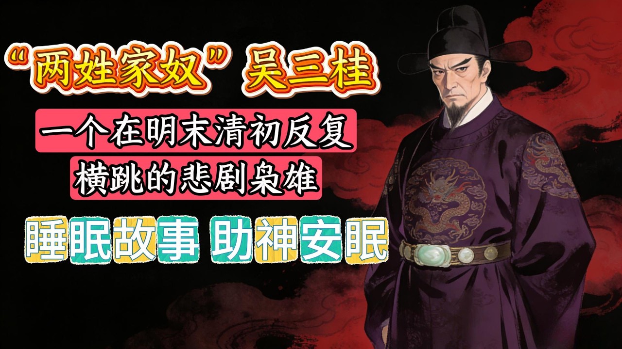 吴三桂的困局：当“冲冠一怒为红颜”的痴情将军，发现自己再无路可退 | 睡前故事