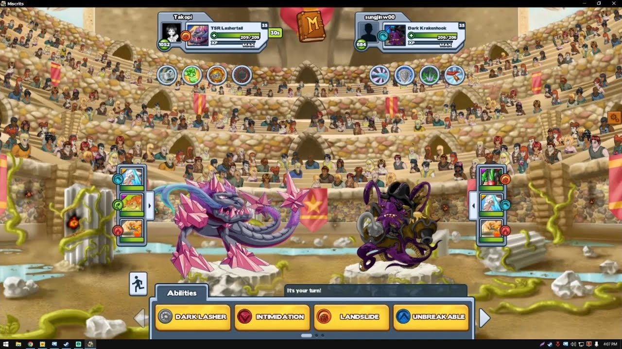 Miscrits: World of Creatures | Platinum Arena | Bouya (TSR) vs Random #2