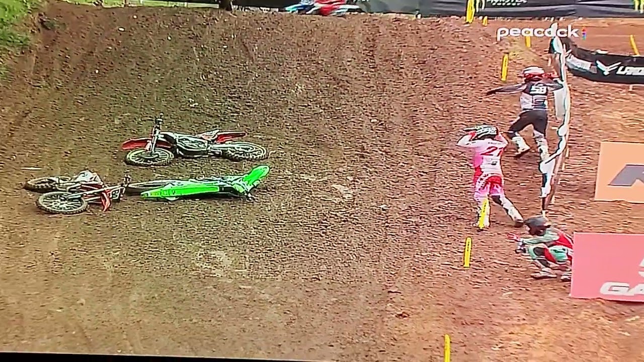 Jason Anderson 2024 Millville Qualifying Crash