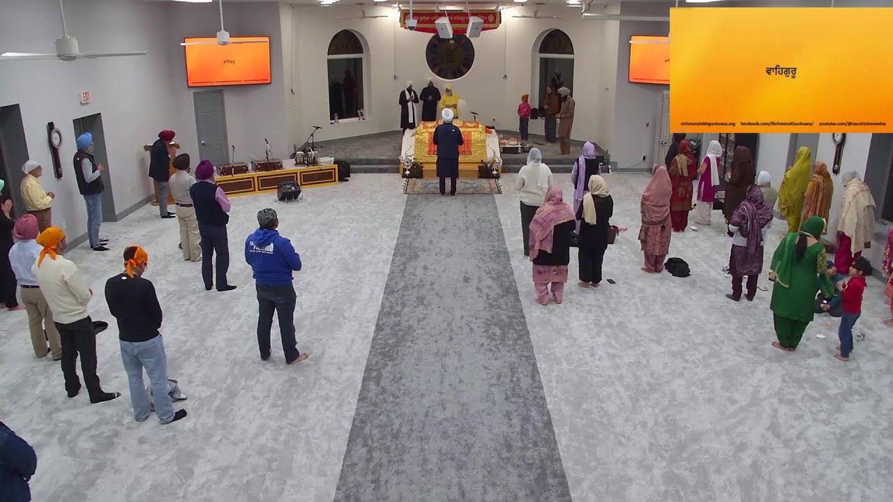 SACVI Richmond Gurudwara Sahib Diwan 01/07/26