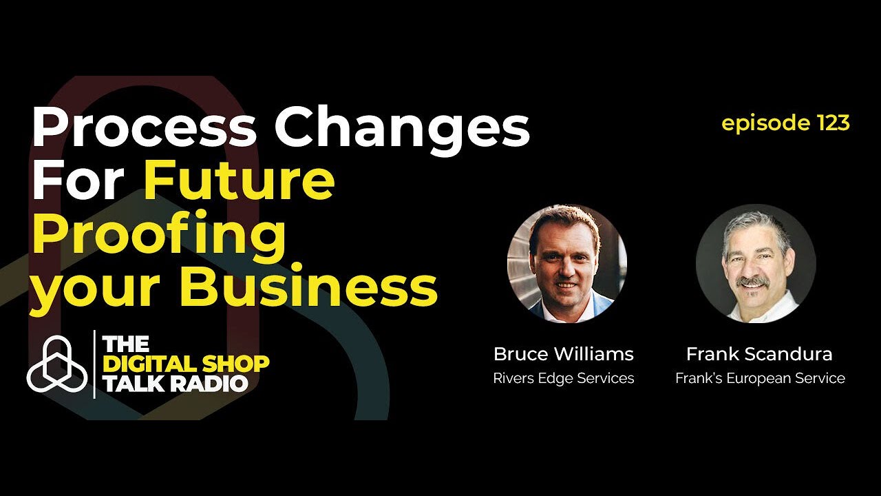 Digital Shop Talk Radio - Process Changes For Future Proofing Your Business - Episode 123