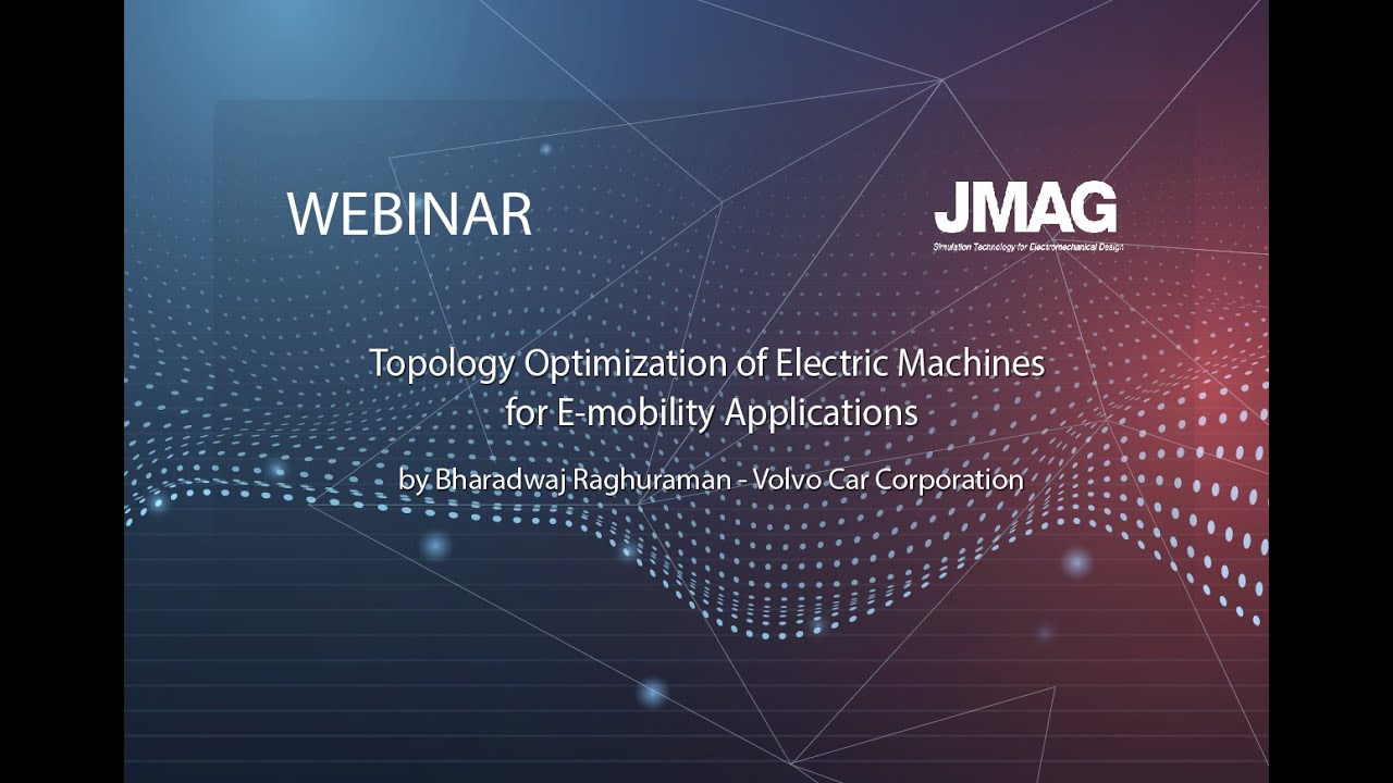 Topology optimization Electric machines for E-mobility applications