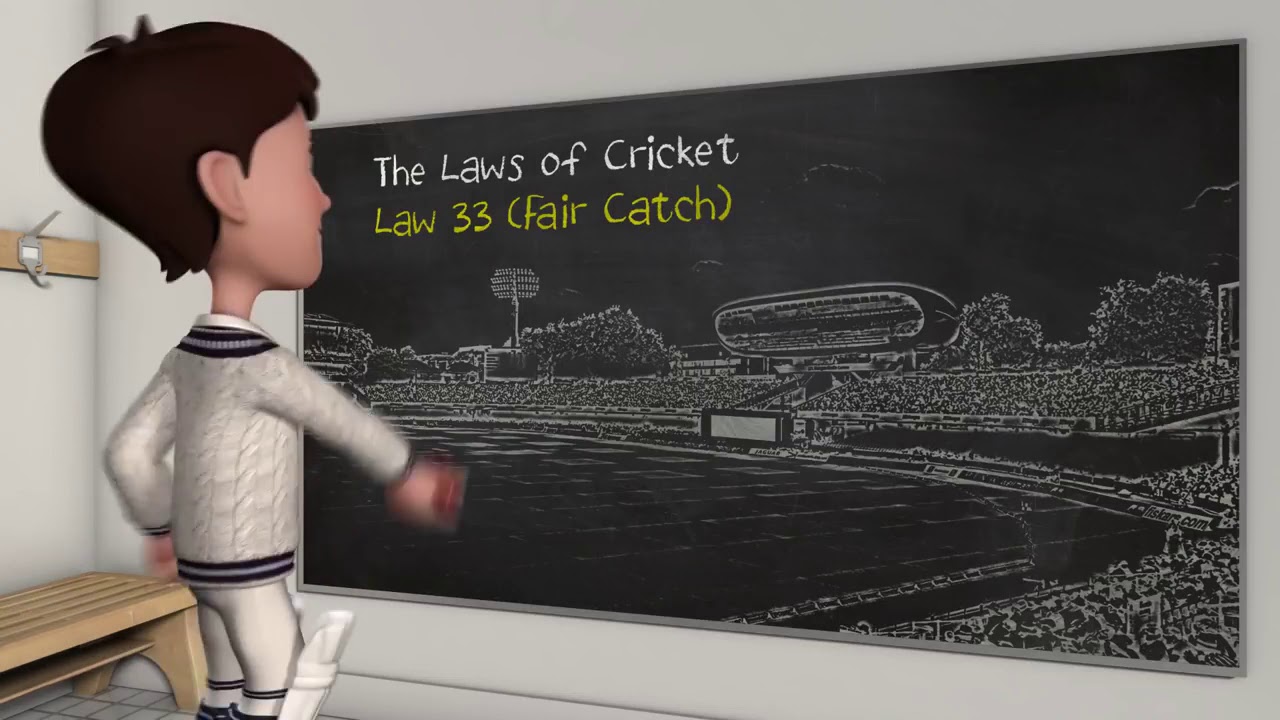 LAW 33 | Fair Catch | Annimation | ICC Cricket Laws