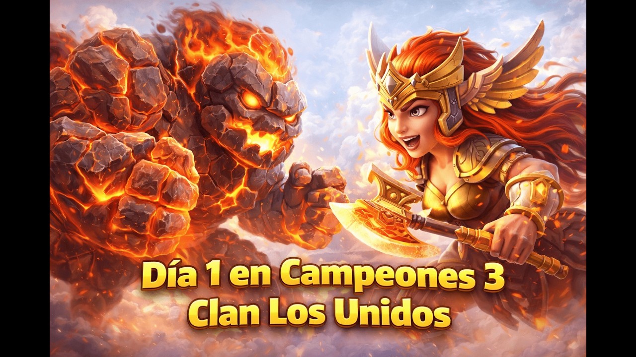 Clash of Clans: Día 1 en Campeones 3 | Clan Los Unidos TH18