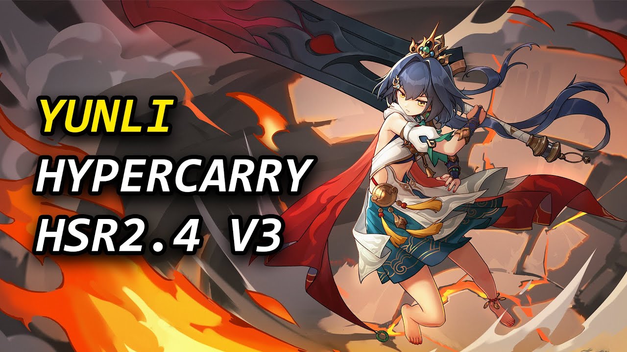 Yunli Hypercarry E0S1 Pure Fiction 4 | Honkai Star Rail 2.4 V3