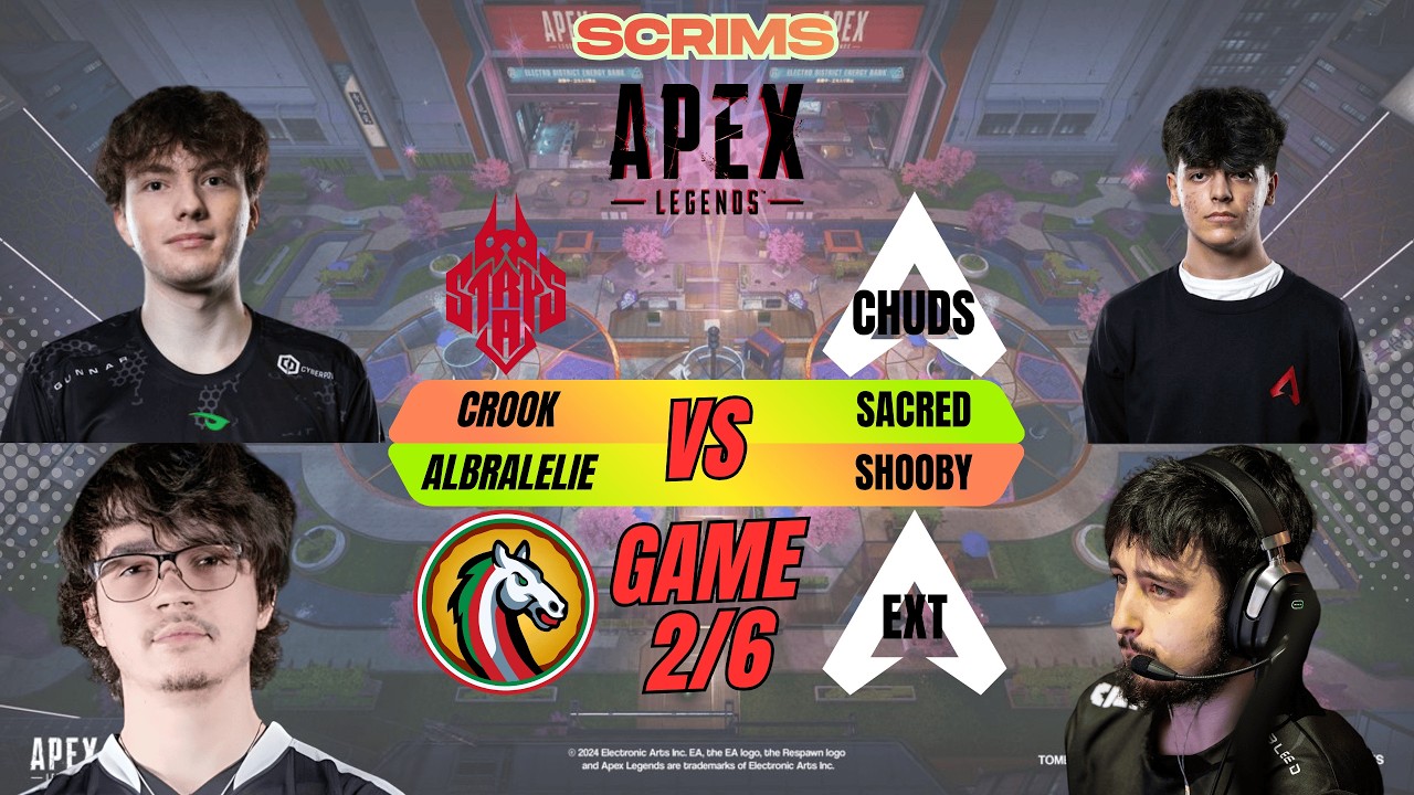 FYR vs CHUDS & STALLIONS vs EXTERMINATORS - GROUP B vs D - Scrims | Apex Legends