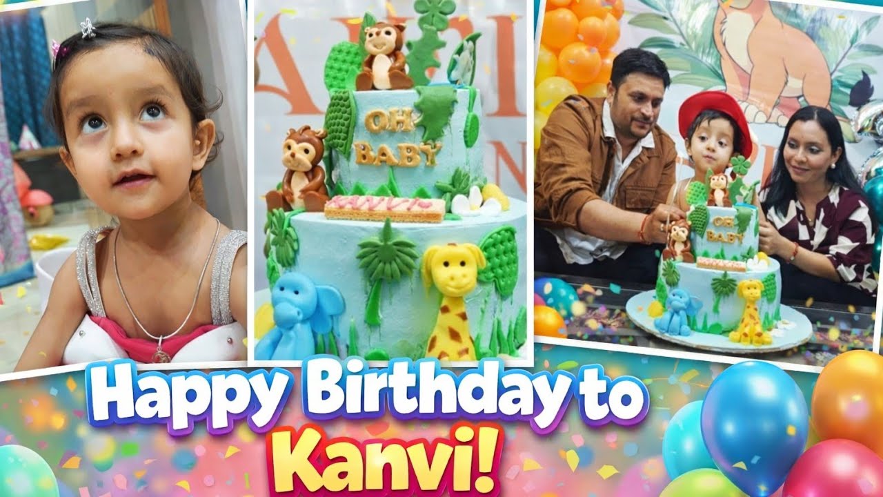 Meri bhanji ka birthday | She is 2 Already💗 | Kanvi’s Special Day | Heena Bansal Vlog