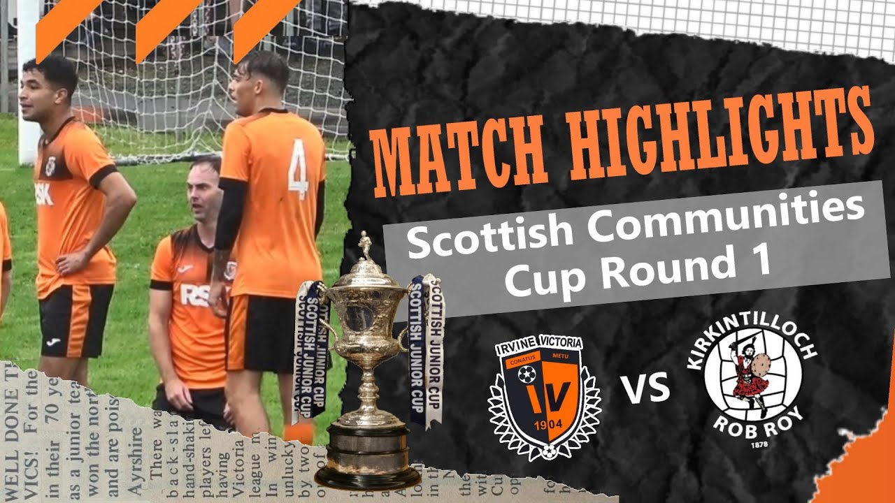 Irvine Vics 0 : Kirkintilloch 4 - 30th August 2025