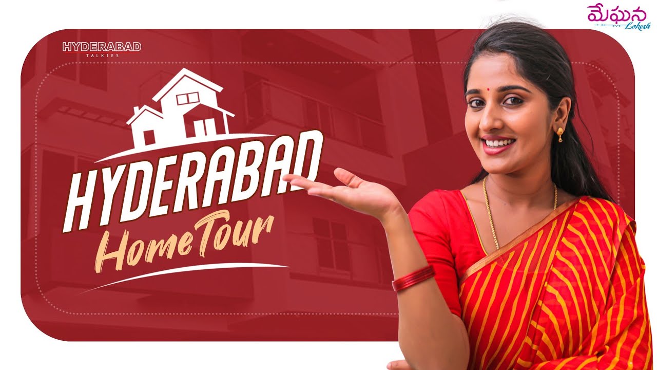 My Home Tour || Hyderabad Home Tour|| Telugu Vlogs || Meghna Lokesh Vlogs || Hyderabad Talkies