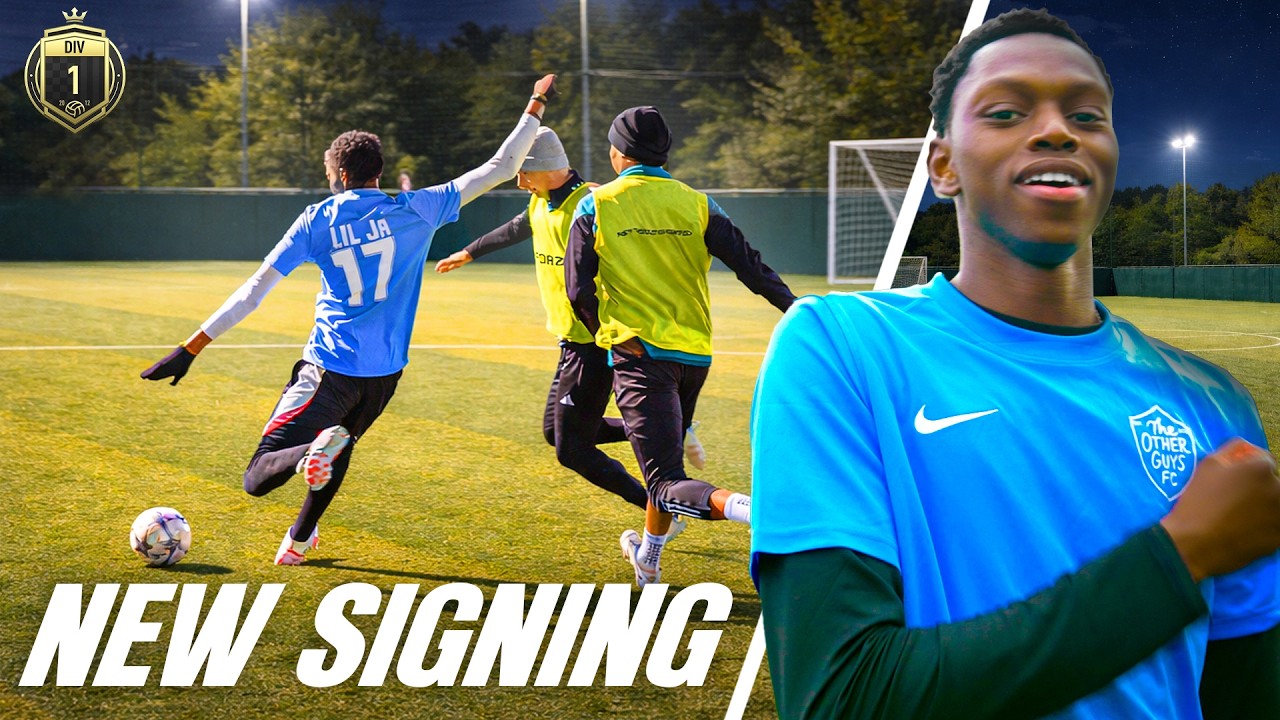 WE SIGNED NEW STRIKER LIL JR! OTHER GUYS DIV 1 GAME 4