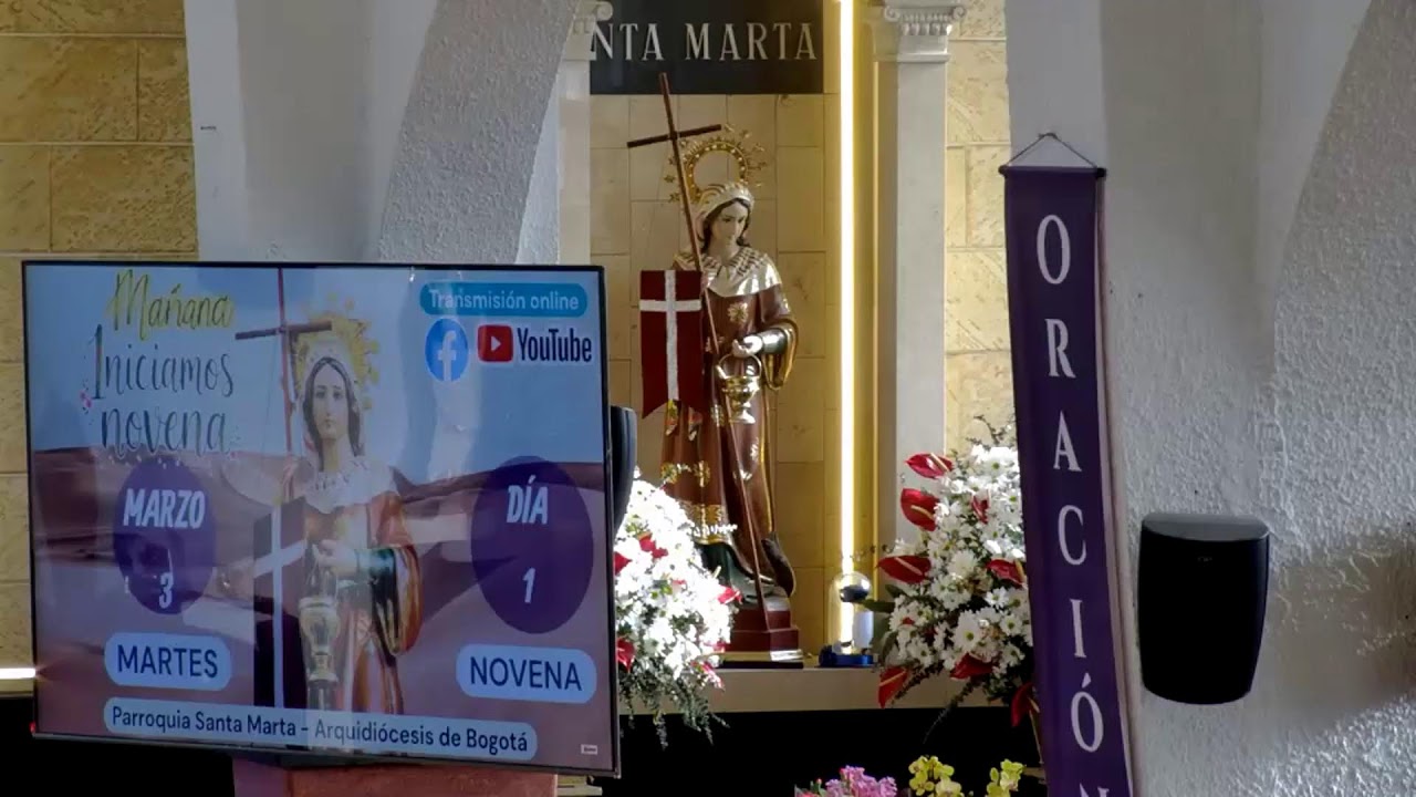 Lunes 2 de marzo de 2026. Misa Gregoriana 7:00 am