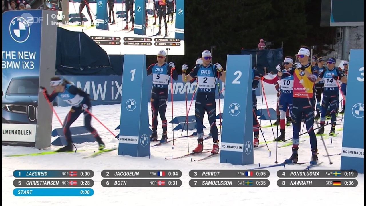 Biathlon Season 25/26 -  Pursuit Men - Holmenkollen (NOR)