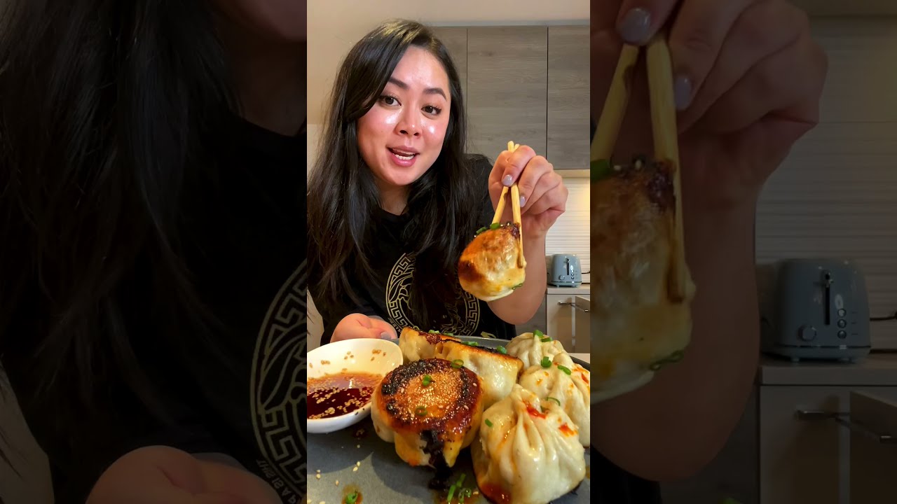 Crispy Pan-Fried Pork Buns