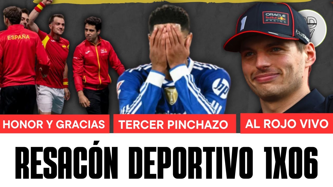 EL BARÇA APRIETA LA LIGA | HONOR PARA ESPAÑA | QUE VIENE EL COCO VERSTAPPEN | RESACÓN DEPORTIVO 1X06