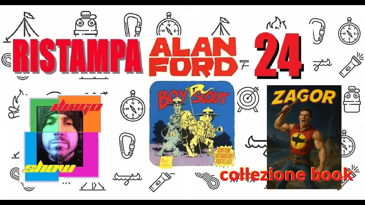 Ristampa ALAN FORD 24 - ZAGOR Book