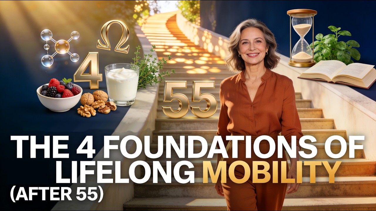 The 4 Foundations of Lifelong Mobility: What Changes After 55 | The Longevity Library