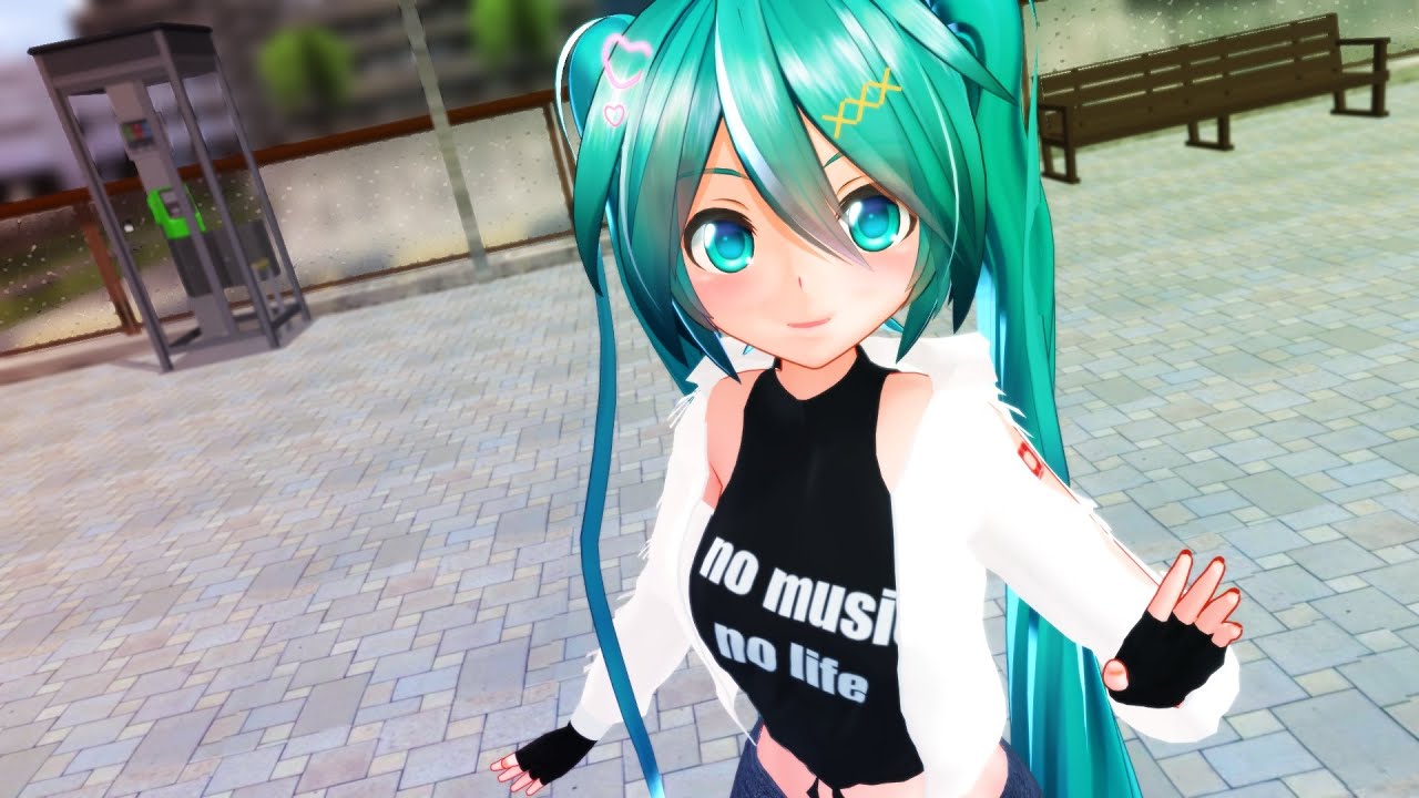 【MMD】む～ぶ式初音ミクちゃんに「Telephone」を踊ってもらってみた