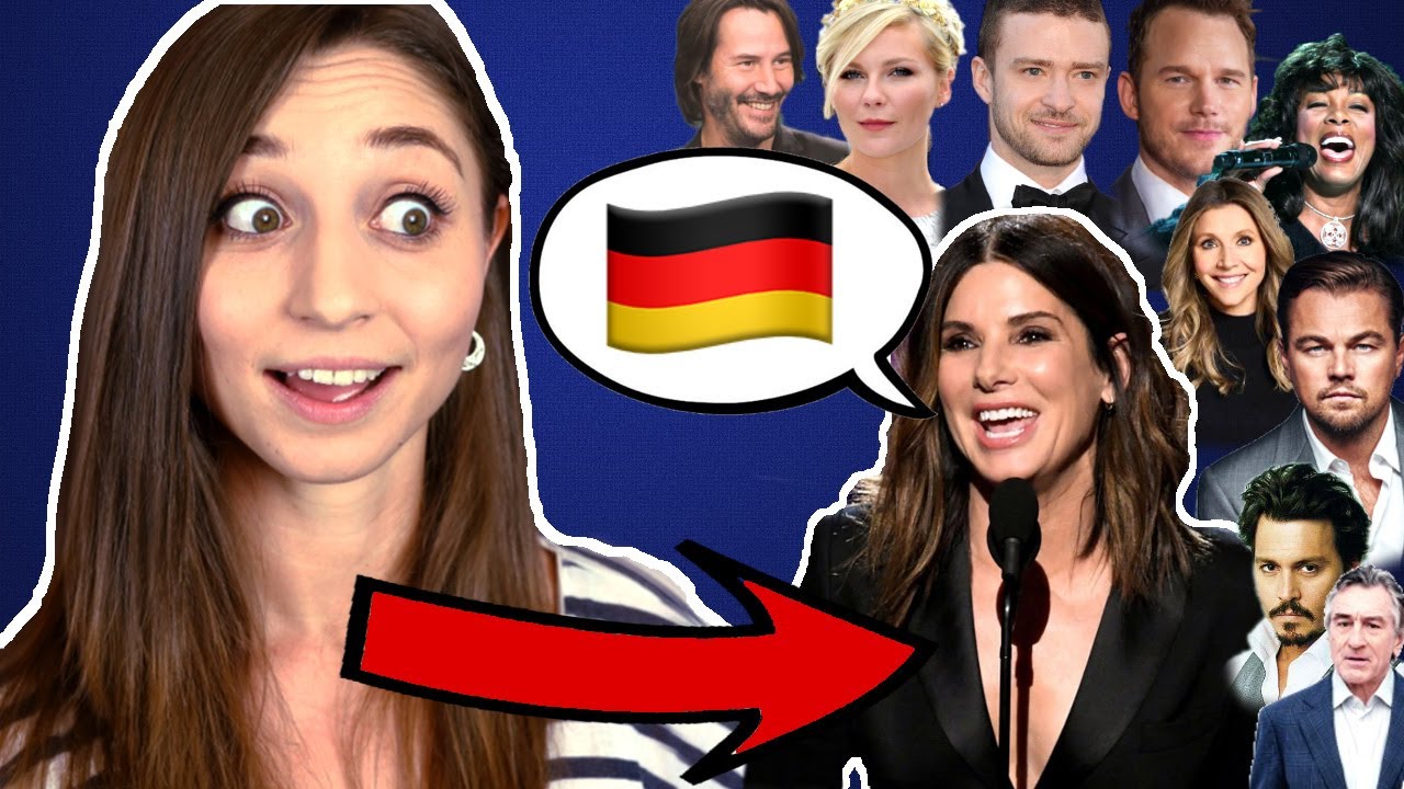 German reacts to AMERICAN CELEBRITIES speaking German! | Feli from Germany