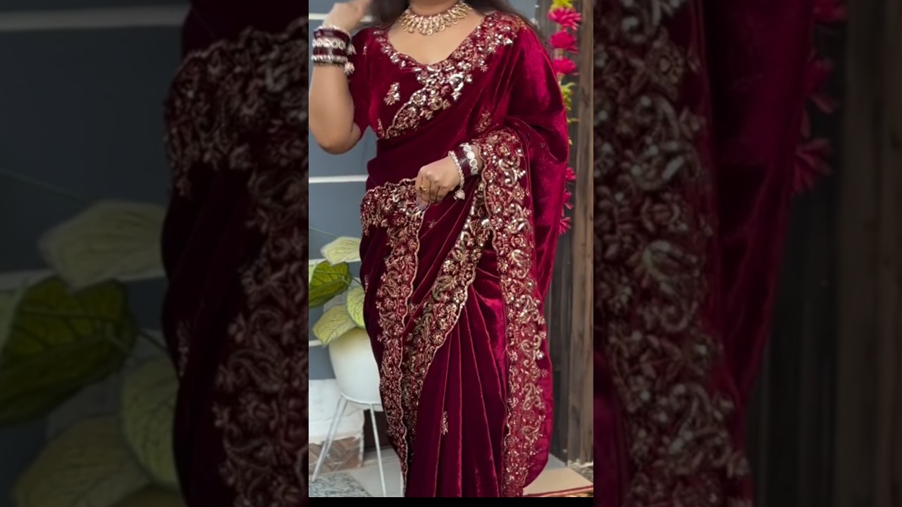 ✨❤️ New Trendy Party Wear Saree design 2026ll ✨ Beautiful saree design #fashion #trending #viral#yt